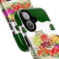 thumbnail image 2 of Cute Bear Flower Shop Phone Case, Aesthetic Watercolor Tulip Market Garden Cover for iPhone 17 16 15 14 13 12 11 Plus Pro Max Mini, 2 of 6