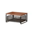 thumbnail image 1 of Siruishop Coffee Station Organizer Desktop Coffee Machine Stand for Cups Syrup Cabinet Black 1 Tier, 1 of 8
