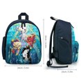 thumbnail image 2 of Mermicorno: Caída de Estrellas Mochila Escolar para Niños y Niñas, Mochila Infantil Ligera de Alta Calidad, Grande y Duradera Azul, 2 of 6
