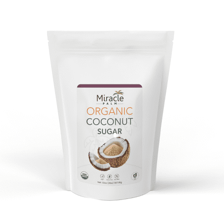 Miracle Palm Organic Coconut Sugar - 2 lbs Pouch