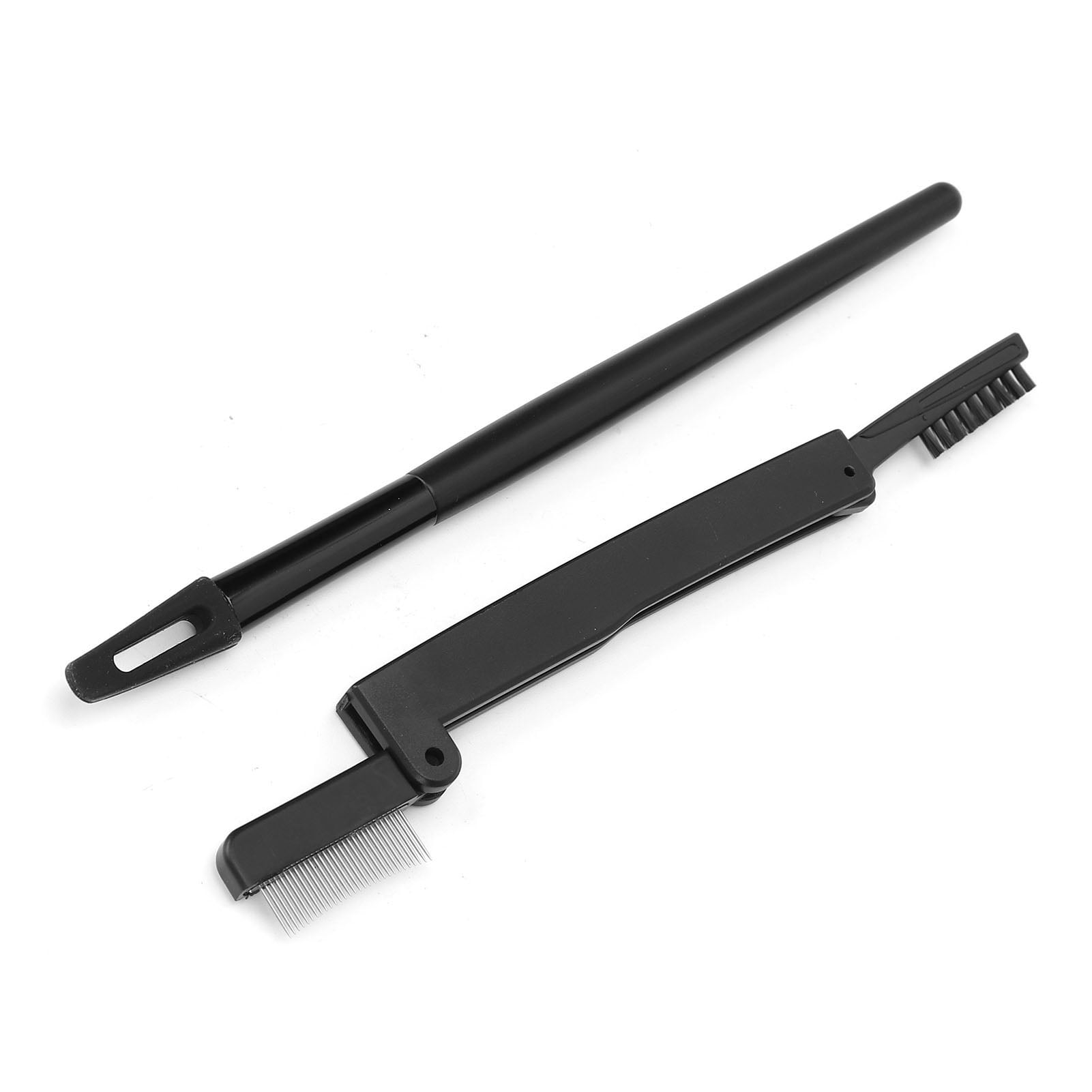 Eyelash steel comb ergonomic handle plastic silicone eyeliner for 