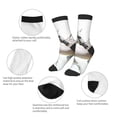 thumbnail image 3 of Rocae Running White Horses for Girls Boys Crew Socks,Children's Socks, Kids Socks, Toddler Socks: Daily Wear with Kids School Uniform, 3 of 5