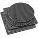 thumbnail image 1 of Trivet for Hot Dishes Silicone Pot Holders Hot Pads Plate Holder, Gripper Pad Garlic Peeler Drying Mat Coasters (Grey (2 Round, 2 Square)), 1 of 5