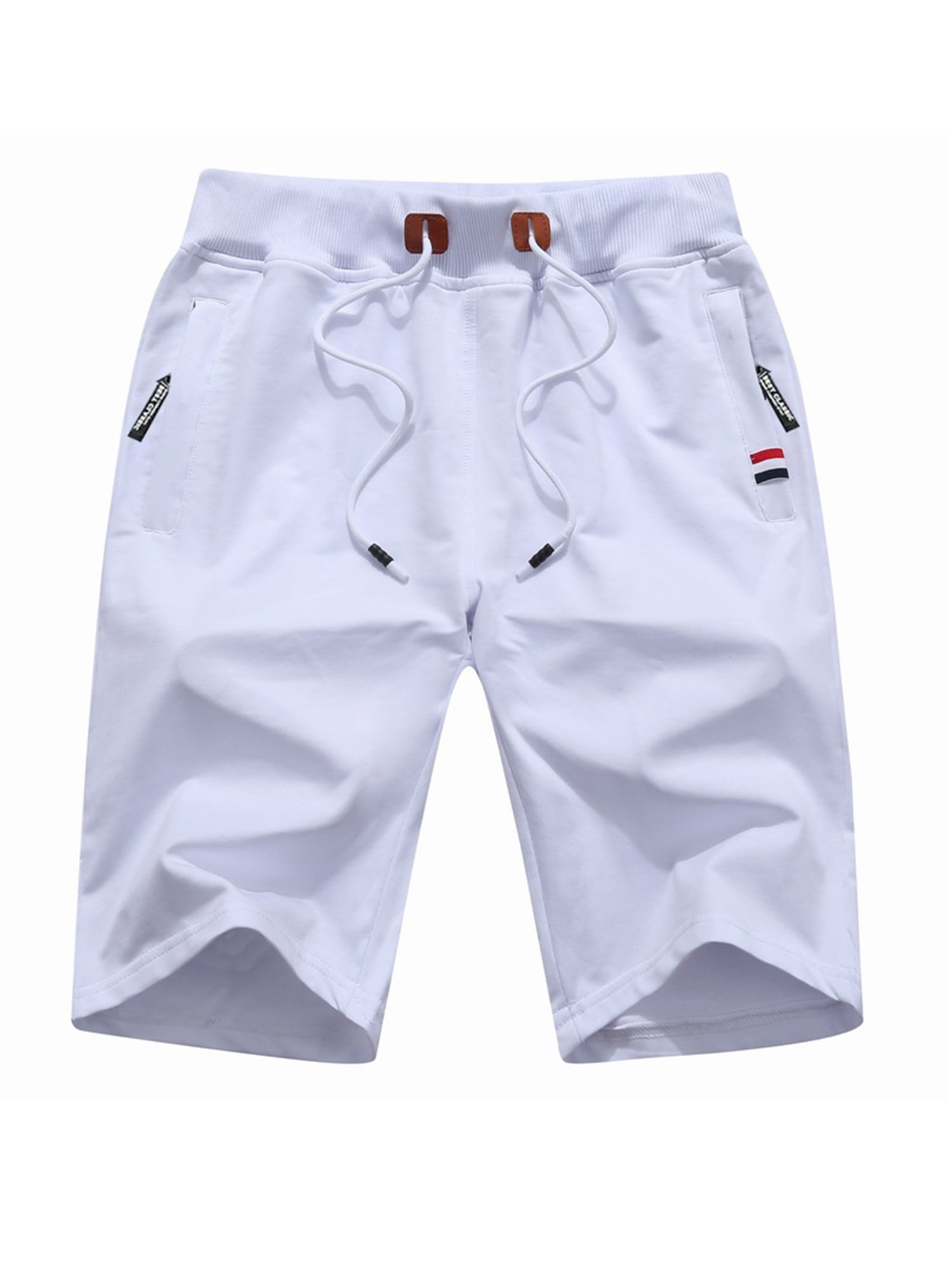Men's Shorts Casual Classic Fit Drawstring Summer Beach Shorts with Elastic Waist and Pockets Shorts Men Mens Casual Shorts