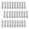 thumbnail image 3 of 30 Pieces Bike Cable End Caps, Bicycle Brake Cable End Caps, Cable End Crimps Bike Brake Cable End Tips for Cycling Road Bike Silver, 3 of 9