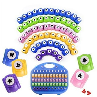 LoveInUSA Punch Craft Set 10 Pack Hole Punch Shapes Hole Punch Shape  Scrapbooking Supplies Shapes Hole Punch Great for Crafting & Fun Projects  Multicolored
