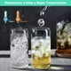 thumbnail image 3 of Vasos de Vidrio E T EASYTAO con Tapa 16 Onzas Juego de Vasos de Vidrio con Tapas de Bambu y Popotes, 3 of 3