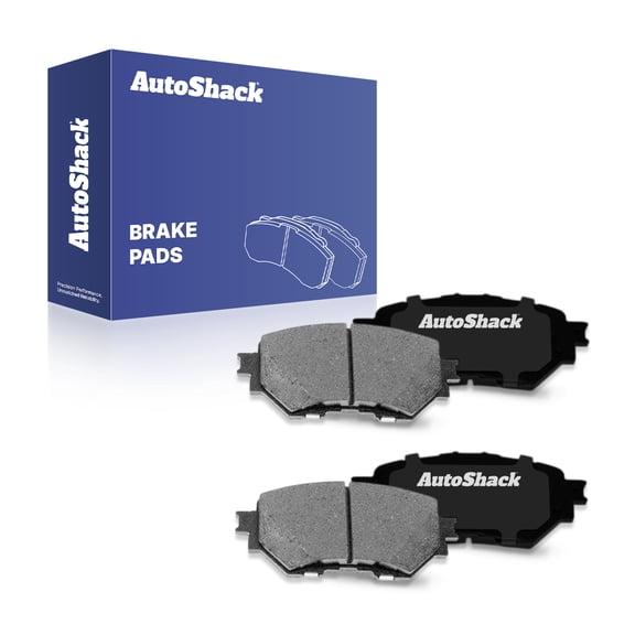 AutoShack Front Ceramic Brake Pad Set Replacement for 2014-2018 Mazda 3 2014 Mazda 3 Sport 4-PC