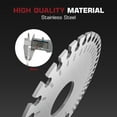thumbnail image 5 of Arccaptain Wire Gauge Measuring Tool, Dual-Sided AWG & SAE, Metal Thickness Gauges, Stainless Steel, Laser Calibration, Protective Leather Bag, Portable & Durable, 5 of 7