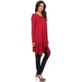 thumbnail image 2 of Women's Trendy Style Long Sleeves Solid Tunic Top, 2 of 4
