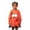 1-Orange, variant on Girls Caveman Costume Historical Stone Age Tutu Dress with Headband Dress Up Photo Shoot Halloween Outfit