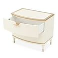 thumbnail image 5 of La Terrazza Large 2-Drawer Nightstand - Creamy Pearl, 5 of 12