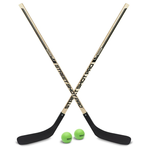GoSports Hockey Street Sticks - Premium Wooden Hockey Sticks for Street Hockey (Hockey-Street-Sticks-2)