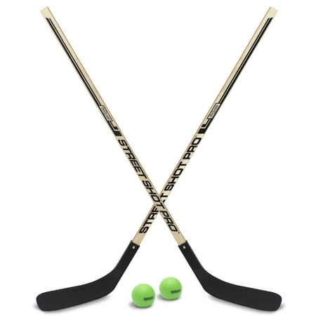 GoSports Hockey Street Sticks - Premium Wooden Hockey Sticks for Street Hockey (Hockey-Street-Sticks-2)