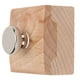 thumbnail image 1 of Bloque De Lijado De Madera, Herramienta De Bruñido Bloque De Papel De Lija De Madera Herramientas De Cuero Hechas A Mano Versátiles Resistente A La Abrasión Para Pulir Dar Forma ANGGREK Otros, 1 of 8