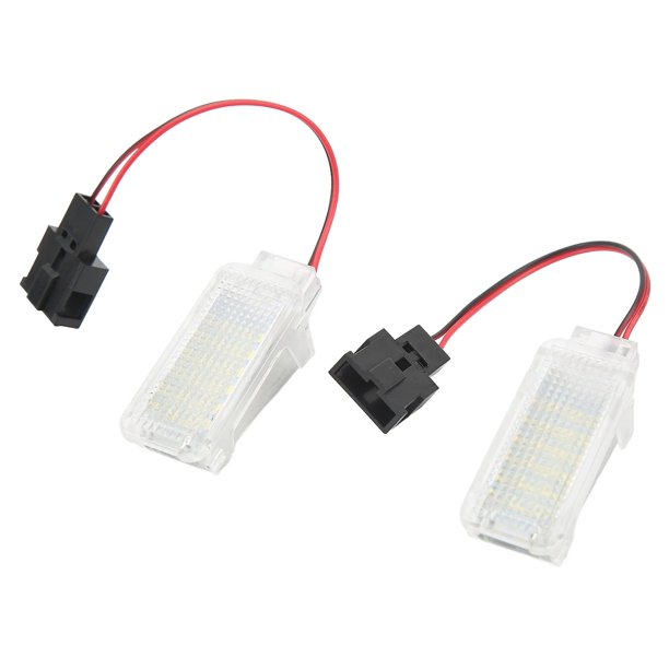 Paire de feux de plancher LED 12 V 4B0947415A pour A1 A3 A4 A5 A6 A7 A8 Q3 Q5 Q7 TT