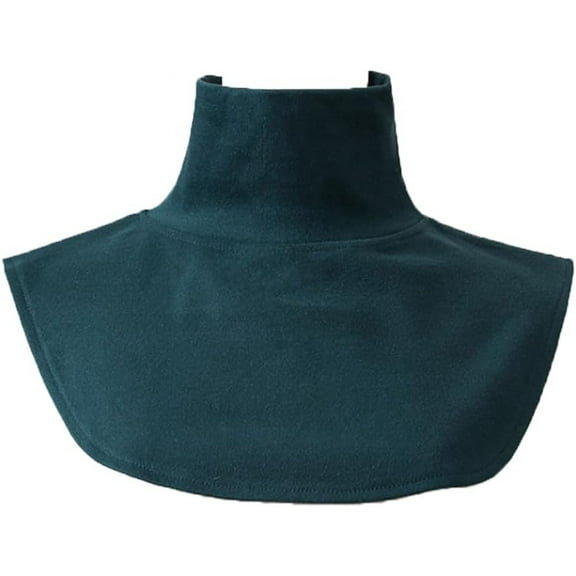 Dickey Collar Half Shirt Blouse Turtleneck Detachable Collar Half Top Mock Blouse