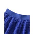 thumbnail image 5 of Women's Long Skirt Multilayer Mesh Pleated High Waist High Stretch Elegant Solid Color Cake Skirt, 5 of 9