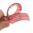 thumbnail image 5 of Unique Bargains 1 Pc Elegant Round Hollow Hair Clips Hairdo Clip Red, 5 of 5
