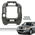 thumbnail image 5 of PIT66 Center Dash Radio AC Bezel W/o Speaker Fit For 04-06 Nissan Titan Armada Gray, 5 of 9