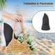 thumbnail image 5 of Sombrero Simplicity de ala ancha negra con protección UV, 5 of 6