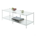 thumbnail image 3 of Ergode Royal Crest 2 Tier Glass Coffee Table, 3 of 3