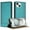 Green, variant on Wallet Case for iPhone 15 Plus, Premium PU Leather Magnetic Flip Folio Case with Credit Card Slots Multi-angle Kickstand Shockproof Protective Phone Case Cover, Green