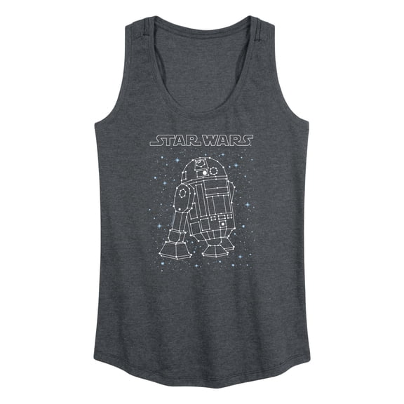 Star Wars - R2D2 Constellation - Women's Racerback Graphic Tank