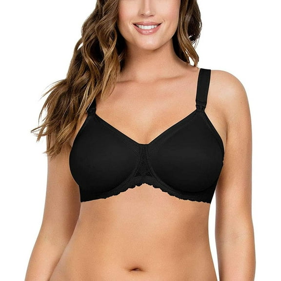 PARFAIT Black Leila Underwire Nursing Bra, US 42DD, UK 42DD, NWOT