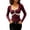 Red tops, variant on Womens Square Neck Ribbed Long Sleeve Shirts Lace Patchwork Bow Front Ruched Layering Tops Y2k Color Block Fall Slim Fit Crop Top S