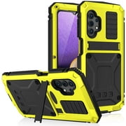 HAII Case for Samsung A32 5G [Not fit A32 4G],Heavy Duty Shockproof Full-Body Sturdy Protective Metal Hard Case