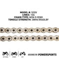 thumbnail image 2 of Niche Sprocket Chain Set for Kawasaki Ninja 250R 14/45T 520 Motorcycle MK1003740, 2 of 8