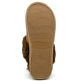 thumbnail image 6 of LAVRA Women's Furry Slipper Faux Fur Trim Mule Slide Slip On Indoor Outdoor, 6 of 6