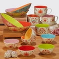 thumbnail image 5 of Certified International  Francesca 28 oz. Jumbo Cups, Set of 4 Assorted Designs, 5 of 5
