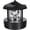 Black L, variant on Solar Lighthouse with 360? Rotating Beacon,  Light Houses Lamp Outdoor Decorative Towers Statue Rotating Lamp for Garden Yard Lawn Patio Pond Pathway Decor Lighting(Black M)