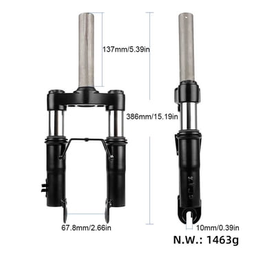 CT90 Trail Bike Forks Akozon Front Fork Oil Shocks - 27 Inch Stainless Steel Fork Tubes For Honda CG125, CT90, CT110 Honda CT90 CT110 Front Fork Replacement