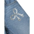 thumbnail image 4 of Wonder Nation Toddler Girl Fashion Denim Jeans, Sizes 12M-5T, 4 of 4
