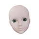 thumbnail image 5 of Cabeza de muñeca femenina 1/6 de 30 cm, decoración BJD, ojos 3D de 30 cm, piezas de muñeca DIY para articulación esférica ojos verdes, 5 of 9