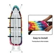 thumbnail image 5 of HELLHERO Ironing Protector for Ironing Board Tie dye Print Iron Board Cover Standard Size 15x54 Inch Dust-Proof Washable Home Decor, 5 of 6