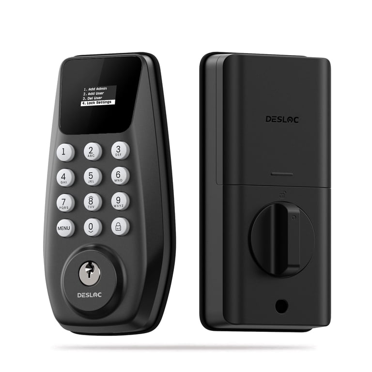 DESLOC C100-W Smart Deadbolt with Keypad Display photo 1