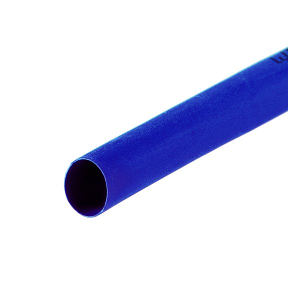 Uxcell Heat Shrink Tubing 1/4"(6mm) Dia 10mm Flat Width 2:1 rate 7m Blue