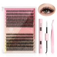 thumbnail image 2 of Kit de extensión de pestañas Hind Herbal Lash Clusters, 240 unidades, 9-15 mm, 2 of 8
