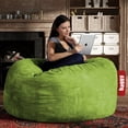 thumbnail image 4 of Puff Cama Queen Size 2 en 1 Baggy Verde Manzana 180 x 150 cm Baggy Puff Baggy 2 Bed Queen Apple 180 x 150 cm, 4 of 4