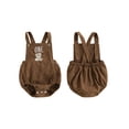 thumbnail image 2 of BemeyourBBs Infant Baby Boys First Birthday Outfit 1st Years Old Birthday Clothes Corduroy Rompers Overalls Bear Planet Sun Rugby Embroidery Buttons Sleeveless Bodysuits Jumpsuits Playsuit, 2 of 9