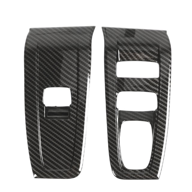 BOROCO 2 Uds Interruptor De Elevación De Ventana Panel Embellecedor Patrón De Carbono Textura Exquisita Reemplazo Para Subaru BRZ ZN8 ZD8 2022+