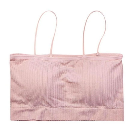 

Wrap Chest Wireless Tube Top Off Shoulder Crop Bra Underwear Top Sexy Spaghetti Strap Sleeveless Boob Tube Tee Shirt Women