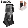 thumbnail image 2 of Tobillera para mujer y hombre, soporte de tobillo activo ajustable con férulas fijas en ambos lados para prevenir esguinces de tobillo, adecuada para pie izquierdo y derecho., 2 of 5
