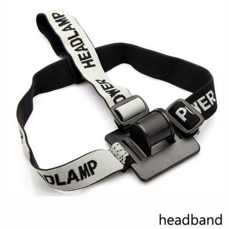 New Headband/Helmet Strap Mount Head Strap For LED Headlamp/Head Bike
