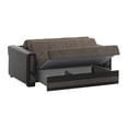 thumbnail image 5 of Ottomanson Superior Sleeper Loveseat, Brown Chenille, 5 of 6