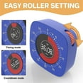 thumbnail image 3 of Visual Timer For Kids,digital Timer With 60-minute Countdown, Silent Timer For Desk Timer Clock For, 3 of 5